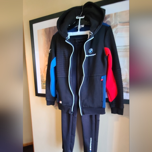 Puma BMW Boys Set hoodie & pants - Picture 11 of 16